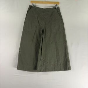 Toast olive green cotton